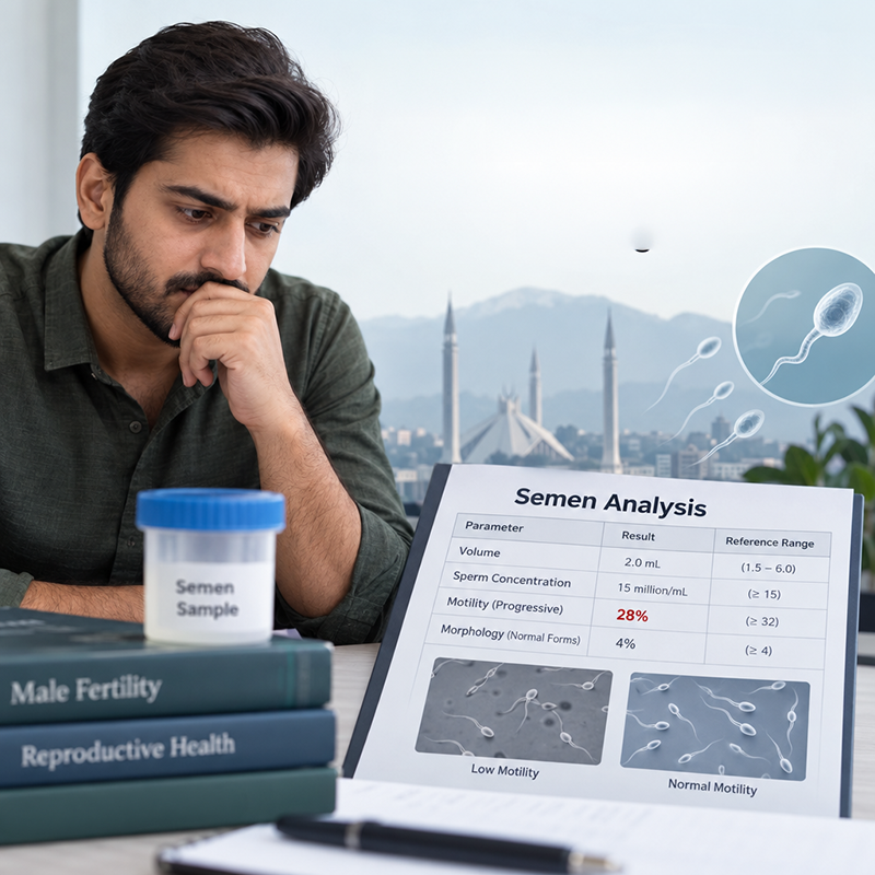 Low Sperm Motility Explained: What Your Semen Analysis Is Telling You